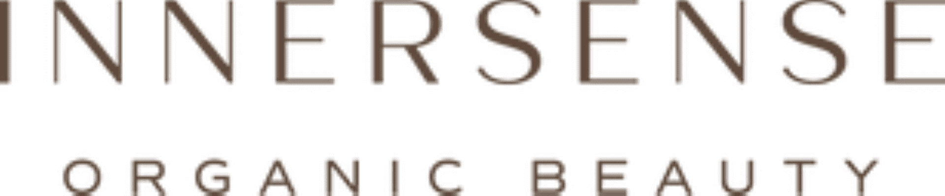 Innersense Organic Beauty" logo in brown text on a white background.